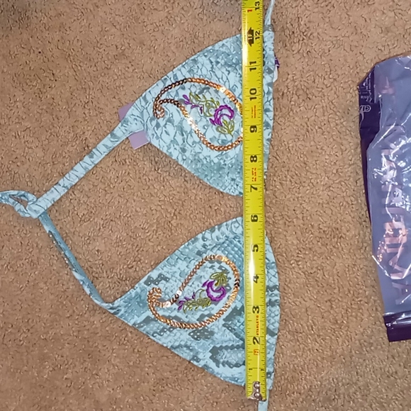 🐞 Brazilian Bikini Top NWT SMALL - Picture 3 of 4